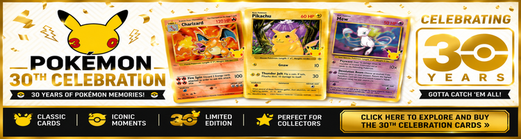 Pokemon 30th Celebration Cards
